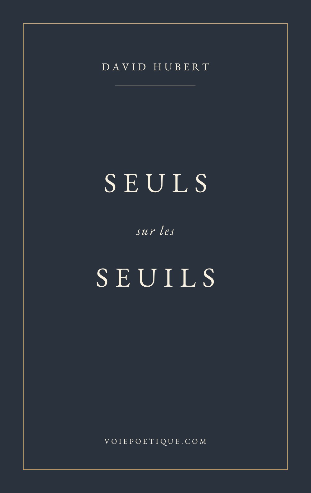 Couverture de Seuls sur les Seuils